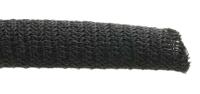668-1264 RS PRO Braided PET Black Cable Sleeve, 7mm Diameter, 3m Length