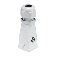 7635207605 Wieland 76 Heavy Duty Power Connector Hood, M20 Thread, Vertical