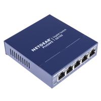 gs105uk Netgear ProSAFE GS105, Unmanaged 5 Port Ethernet Switch, Type G - British 3-Pin