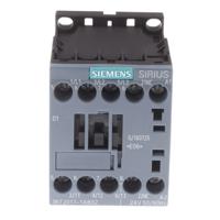 3rt2017-1ab02 Siemens Sirius Innovation 3RT2 3 Pole Contactor, 3NO, 12 A (AC3), 5.5 kW (AC3), 24 V ac Coil