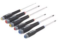 be-9884 Bahco Phillips; Pozidriv; Slotted Screwdriver Set, 6-Piece