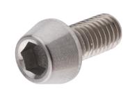 227-6855 RS PRO Titanium Alloy Hex Socket Cap Screw, DIN 912, M5 x 10mm