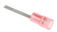 267-4473 RS PRO Insulated Crimp Blade Terminal 18mm Blade Length, 0.5mm² to 1.5mm², 22AWG to 16AWG, Red