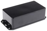 bim2005ip-blk CAMDENBOSS Series 2000 Series Black ABS Enclosure, IP65, Flanged, Black Lid, 170 x 80 x 50mm
