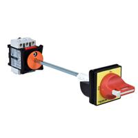 vccf01 3 Pole Panel Mount Non Fused Isolator Switch, 20 A, 11 kW, IP20, IP65
