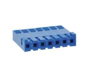 65240-007lf Amphenol Communications Solutions, Dubox Female Crimp Connector Housing, 2.54mm Pitch, 7 Way, 1 Row