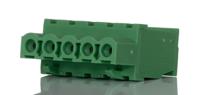 1792278 Phoenix Contact 5.08mm Pitch 5 Way Pluggable Terminal Block, Plug, Cable Mount, Screw Termination