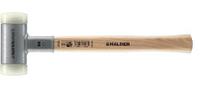 ha3366050 Halder Round Nylon Mallet 990g With Replaceable Face