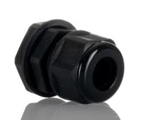 1427ncgm20b Hammond 1427NCG Series Black Nylon Cable Gland, M20 Thread, 6mm min., 12mm max., IP68