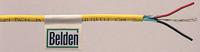 1503a-004u1000 Belden1503A Series 2 Core Line level Low Voltage signal Cable, 0.33 mm² CSA Screened, 3.61mm od, 304m, Yellow