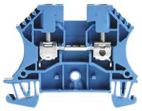 1020180000 Weidmuller  WDU Series Blue, 4mm², Single-Level, Screw Termination, ATEX