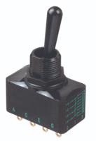 12166x778 APEM Toggle Switch, Panel Mount, On-(On), DPST, Solder Lug Terminal, 30V dc