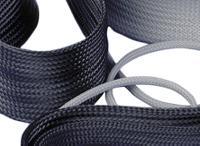 f6625sw PMA Braided Polyamide Black Cable Sleeve, 25mm Diameter, 50m Length, F.66 Series