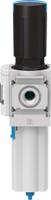 ms6-lfr-38-d7-erm-as Festo MS6-LFR Plastic Filter Regulator, 40μm, G 3/8, Manual, 10 bar, 529228