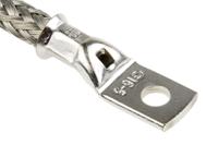 489-197 RS PRO Braided Wire, M5 Stud Size, 16 x 20 x 0.2 mm, 0.1m, BS EN 13602:2002, BS4109