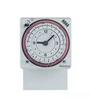 028000011 Grasslin Analogue DIN Rail Time Switch 230 V ac, 1-Channel