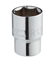 r-6 SAM 1/4 in Drive 6mm Standard Socket, 6 point, 25 mm Overall Length