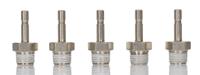 101150418 Norgren PNEUFIT 10 Series Straight Threaded Adaptor, R 1/8 Male to Push In 4 mm, Threaded-to-Tube Connection Style