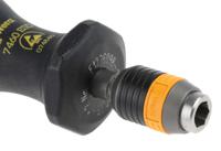 05074840001 Wera Pre-Settable Hex Torque Screwdriver, 0.3 → 1.2Nm, 1/4 in Drive, ESD Safe, ±6 % Accuracy