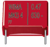 mks4c033302c00kssd WIMA MKS4 Polyester Film Capacitor, 40 V ac, 63 V dc, ±10%, 330nF, Through Hole