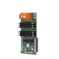 mikroe-3133 MikroElektronika Servo Click Board PWM Controller for PCA9685 for Movie or Theater Industry (animatronics), Robotics, RC