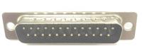 217-7799 RS PRO 25 Way Panel Mount D-sub Connector Plug, 2.77mm Pitch, with Screw