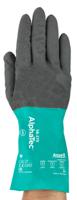 58270100 Ansell 58-270 Grey Nylon Nitrile, Nylon Work Gloves, Size 10, Nitrile Coating