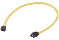 33480606830030 HARTING, 3m Cat6a, Yellow Type A Chinese Plug to Male Type A Chinese Plug Male, None, Terminated PVC Sheath