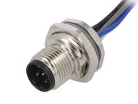 t4171010405-001 TE Connectivity Male 5 way M12 to Unterminated 5 way Free End Sensor Actuator Cable