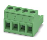 1751086 Phoenix Contact, 5mm Pitch, MSTB 2.5/ 4-ST BD:1-4, 4 Way, , Pluggable Terminal Block, Plug, Plug-In, Screw Termination,