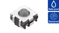 sksuaae010 Alps Alpine IP67 Grey Button Tactile Switch, SPST 50 mA 1.35mm Surface Mount