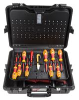 136-3417 RS PRO 36 Piece Electrician Tool Kit with Case, Yes
