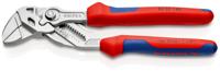 86-05-180 Knipex Plier Wrench, 180 mm Overall, Angled, Bent, Flat, Straight Tip
