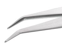 09sm115sa1 ideal-tek 120 mm, Stainless Steel, Grooved, Tweezers