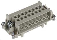 10195000 EPIC Heavy Duty Power Connector Module, 16A, Female, H-BE Series, 16 Contacts
