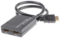 hd-slt402duo NewLink 2 Port 1 Input 2 Output HDMI Splitter  - up to 4K