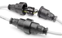 px07774pole Bulgin 4P Pole IP68 Rating Sealed Inline Cable Joiner Rated At 10A