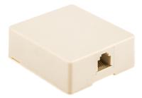 fe9186p6c Decelect RJ11 Wall mounting box