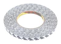 9086-9mmx50m 3M 9086 Translucent Double Sided Paper Tape, 0.19mm Thick, 16 N/cm, Paper Backing, 9mm x 50m