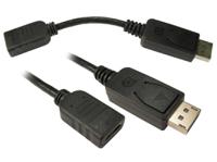 220-6490 RS PRO HDMI Adapter, Male DisplayPort to Female HDMI