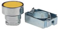 205-2357 RS PRO Yellow Momentary Push Button Head, 22mm Cutout, IP65