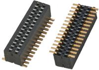 cle-106-01-g-dv Samtec CLE Series Straight Surface Mount PCB Socket, 12-Contact, 2-Row, 0.8mm Pitch, Solder Termination