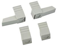 56012100-um-ask Bopla ABS Feet for Use with Ultramas Enclosures, 17 x 22 x 58mm