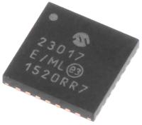 mcp23017-eml Microchip 16-Channel I/O Expander I2C 28-Pin QFN, MCP23017-E/ML