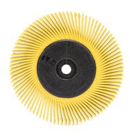 7100138291 3M Brass Circular Abrasive Brush, 6in Diameter