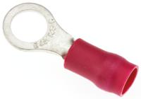 fvdws125-5-lf JST, R Insulated Ring Terminal, 5mm Stud Size, 0.25mm² to 1.65mm² Wire Size, Red
