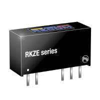rkze-0505s Recom RKZE DC-DC Converter, 5V dc/ 400mA Output, 4.5 → 5.5 V dc Input, 2W, Through Hole, +80°C Max Temp -40°C