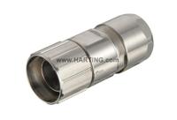 09151000402 HARTING Han M23 Signal Heavy Duty Power Connector Housing, M23 Thread, Straight