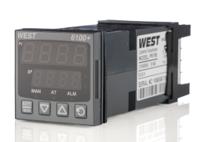 p6100-2100-02-0 West Instruments P6100 PID Temperature Controller, 48 x 48 (1/16 DIN)mm, 1 Output Relay, 24 → 48 V ac/dc Supply