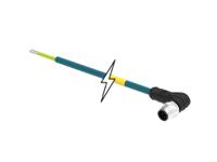 1201088538 Brad from Molex Male 4 way Male 4 way Sensor Actuator Cable, 2 m